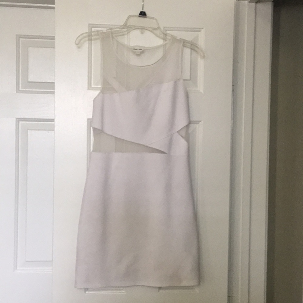 White bachelorette dress